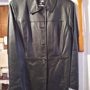 Ladies leather jacket